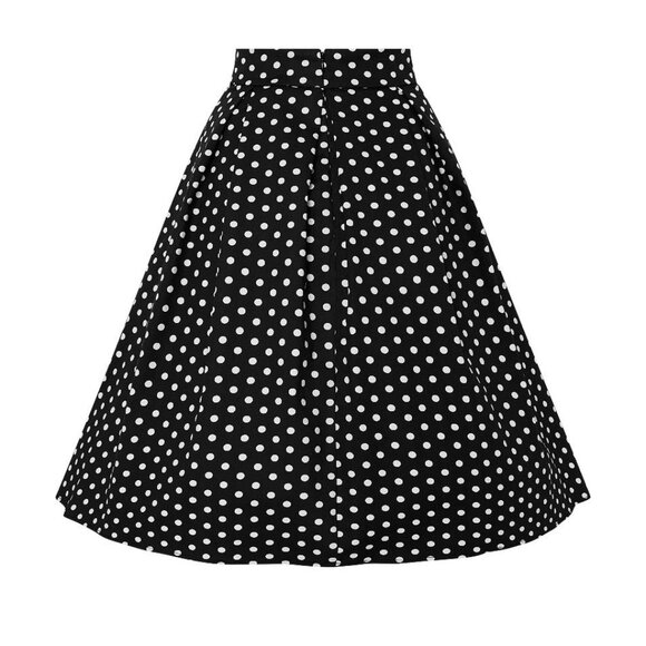 Dolly & Dotty Skirt Full Polka Dots Vintage Inspired - Picture 3 of 4